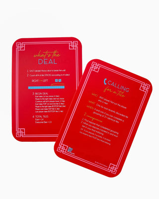 OH MY MAHJONG Red Shufflers - 423 Stationery - The Farmhouse