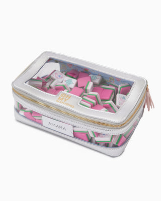 OH MY MAHJONG Silver Tile Storage Bag - The Farmhouse