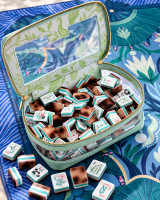 Oh My Mahjong Talulah premium acrylic American mahjong tile set