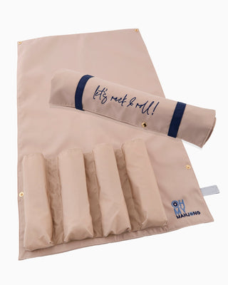 OH MY MAHJONG Tan Let's Rack & Roll Bag - 423 Stationery - The Farmhouse