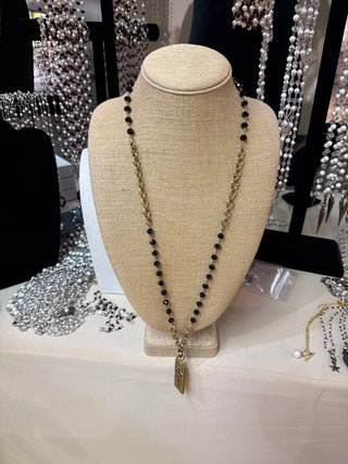Onyx Reverence Mixed Chain Magnetic Necklace - 290 Jewelry - The Farmhouse