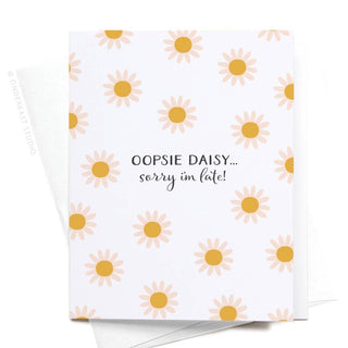 Oopsie Daisy Belated Birthday Greeting Card - 423 Stationery - The Farmhouse