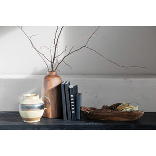 Paulownia Wood Vase, Brown - 440 Kitchen + Tabletop - The Farmhouse
