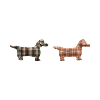Plaid Pup Lounge Pillow - 420 Home Decor - The Farmhouse