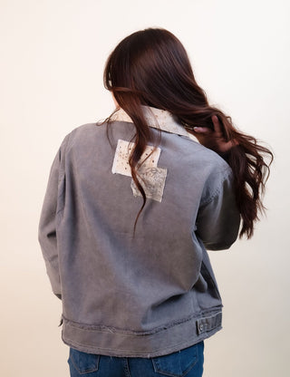 POL Women's Coalwood Vintage-Wash Zip Jacket - 160 Outerwear - The Farmhouse