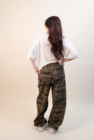 POL Women's Fall Forage Lace Camo Joggers - 240 Pants - The Farmhouse