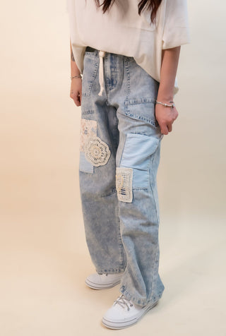 POL Women's Pumpkin Patch Denim Pants - 240 Pants - The Farmhouse