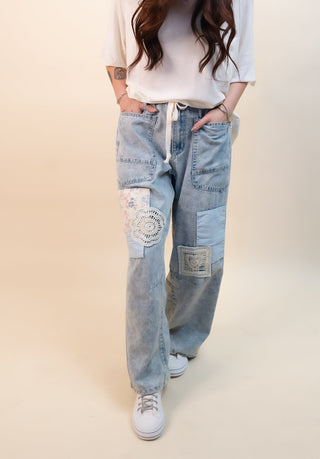 POL Women's Pumpkin Patch Denim Pants - 240 Pants - The Farmhouse