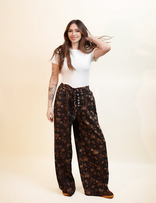POL Women's Woodland Weave Straight Leg Pants - 240 Pants - The Farmhouse