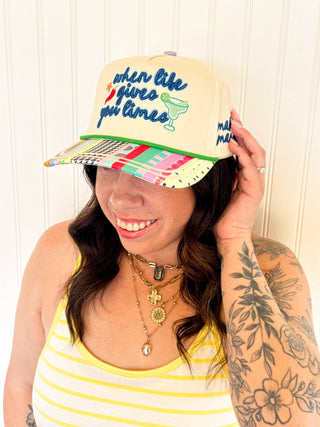 Poppy + Pine When Life Gives You Limes Hat - 260 Fashion Accessories - The Farmhouse