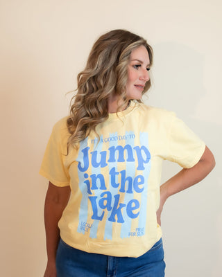 Poppy + Pine Women's Jump in Lake Graphic Tee - 120 Graphic Tees - The Farmhouse