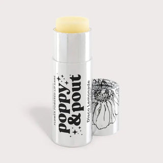 Alternate view of Poppy & Pout Disco Lemonade lip balm