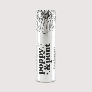 Poppy & Pout limited edition Disco Lemonade citrus lip balm