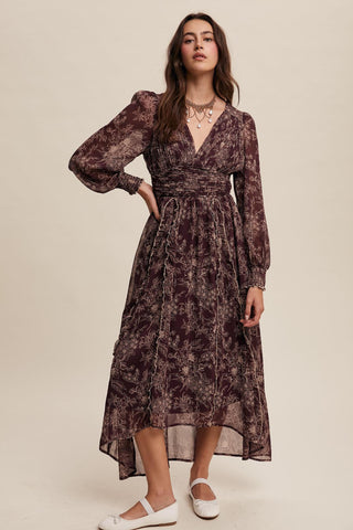 Prairie Bloom Boho Western Romantic Dress - The Farmhouse