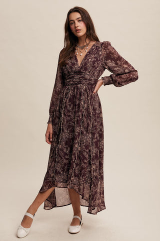 Prairie Bloom Boho Western Romantic Dress - The Farmhouse