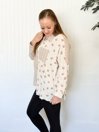 Prairie Bloom Mix Shirt - 160 Outerwear - The Farmhouse