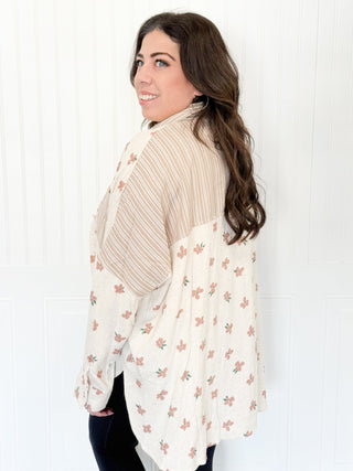 Prairie Bloom Mix Shirt - 160 Outerwear - The Farmhouse