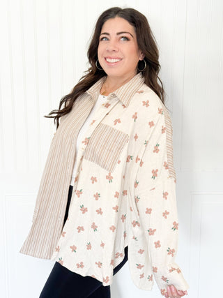Prairie Bloom Mix Shirt - 160 Outerwear - The Farmhouse
