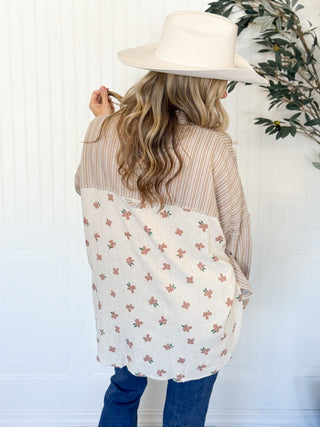 Prairie Bloom Mix Shirt - 160 Outerwear - The Farmhouse