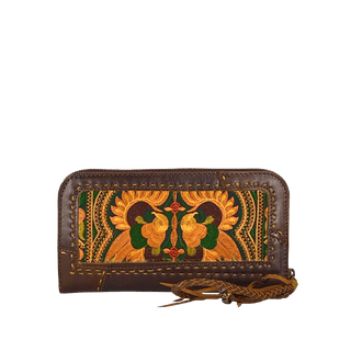 Pranee Leather Artisan Bag, Phoenix Carson, Sunset - The Farmhouse