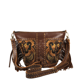 Pranee Leather Artisan Bag, Phoenix Everett, Desert - The Farmhouse