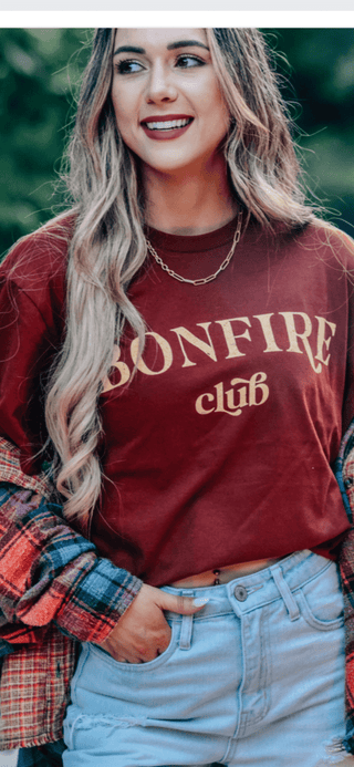 *PRE ORDER* Bonfire Club Tee - 120 Graphic Tees - The Farmhouse