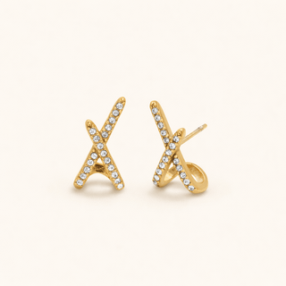 Pressie Crossroads Studs - Earrings - The Farmhouse