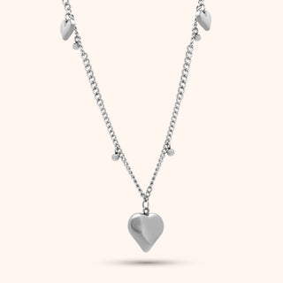 Pressie Linked Hearts Necklace - Necklaces - The Farmhouse