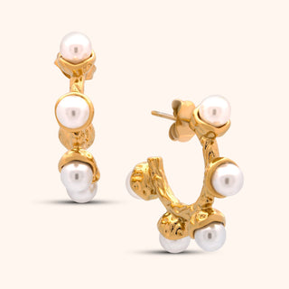 Pressie Serenity Glow Hoops - Earrings - The Farmhouse