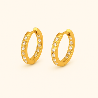 Pressie Spark Huggies - Earrings - The Farmhouse