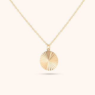 Pressie Sunburst Medallion Necklace - 290 Jewelry - The Farmhouse