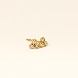 Pressie Triad Stud Earrings - ears - The Farmhouse