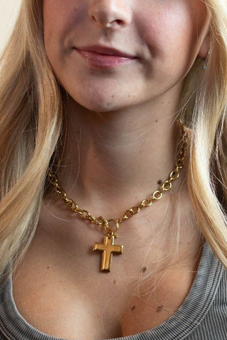 Pressie Unity Cross Necklace - 290 Jewelry - The Farmhouse