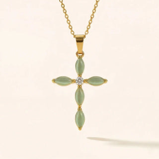 Pressie Willow Cross Necklace - 290 Jewelry - The Farmhouse