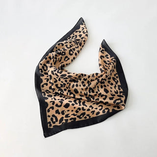 PRETTY SIMPLE Alice Square Scarf, Leopard - 260 Fashion Accessories - The Farmhouse
