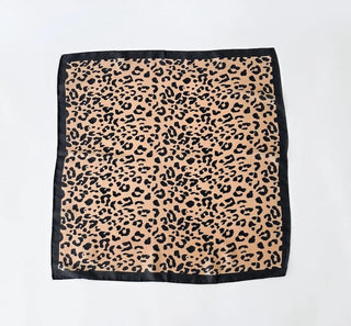 PRETTY SIMPLE Alice Square Scarf, Leopard - 260 Fashion Accessories - The Farmhouse