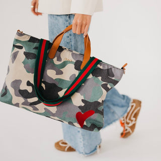 Pretty Simple Chelsie Canvas Printed Tote - 280 Bags - The Farmhouse