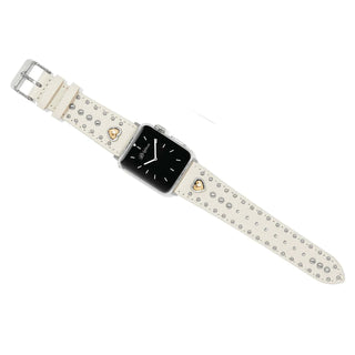 BRIGHTON PRETTY TOUGH HEART LEATHER WATCH BAND W20480