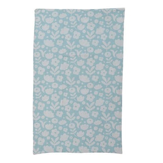 Printed Recycled Microfibre Tea Towel w/ Floral Pattern - The Farmhouse