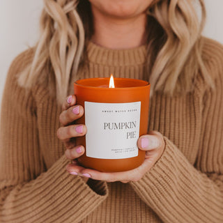 Pumpkin Pie 15 oz Soy Candle - 410 Candles & Scents - The Farmhouse