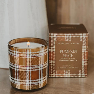 Pumpkin Spice 12 oz Boxed Soy Candle - 410 Candles & Scents - The Farmhouse
