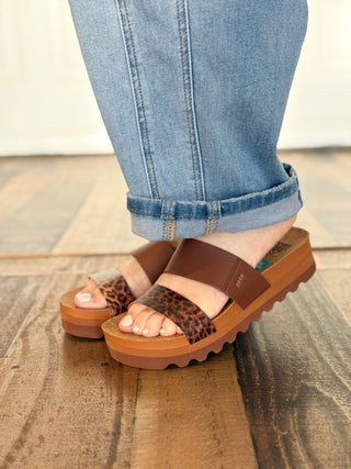 Reef Cushion Vista Hi, Brown/Leopard - 300 Footwear - The Farmhouse