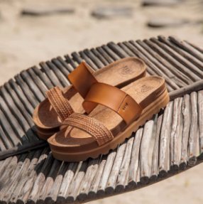 Reef Cushion Vista Hi - Natural Braid - 300 Footwear - The Farmhouse