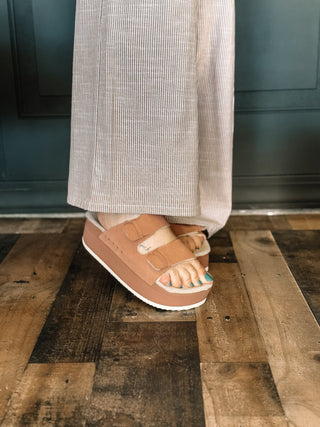 Reef Ojai Ciara Cozy Slippers - Cork - The Farmhouse