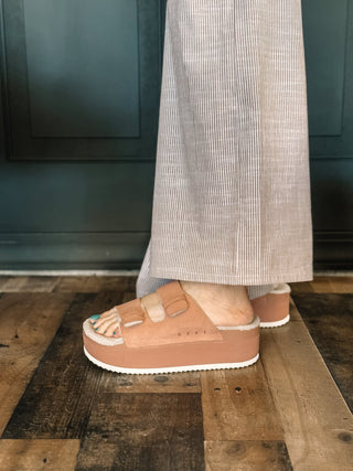 Reef Ojai Ciara Cozy Slippers - Cork - The Farmhouse