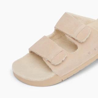 Reef Ojai Two Bar Cozy Slippers - Tan - The Farmhouse