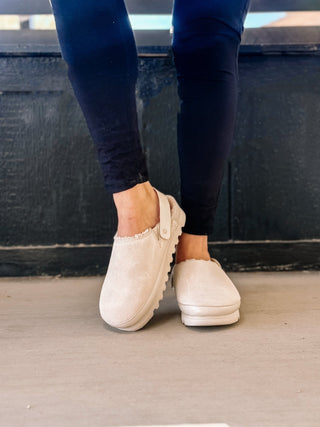 Reef Sage Hi Shearling Slip - Ons - The Farmhouse