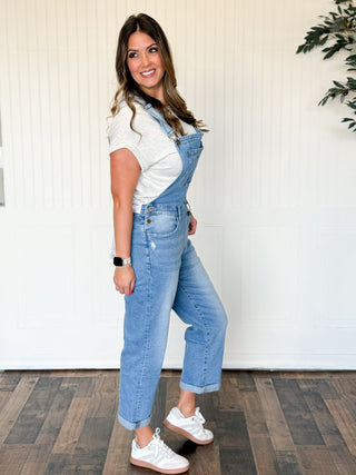 Relaxed Stretch Boyfriend Overall - 210 Jeans - The Farmhouse