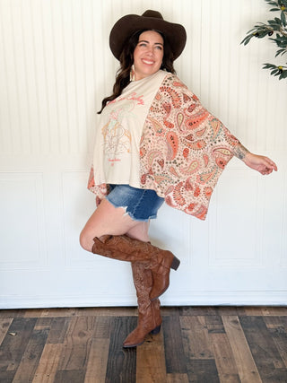 Ride Em' Cowboy Boho Graphic Tee - 120 Graphic Tees - The Farmhouse