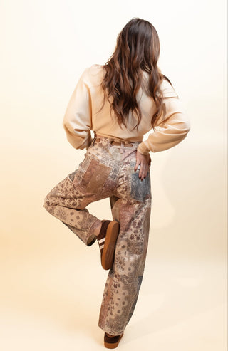 RISEN Women's Tapestry Trail Barrel Jeans - 210 Jeans - The Farmhouse